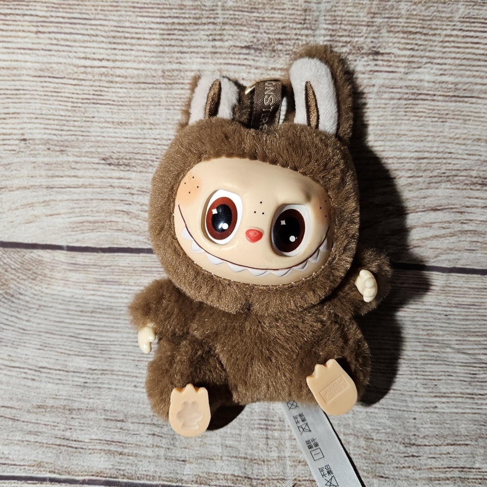 Pop Mart THE MONSTERS Have a Seat Vinyl Plush Duoduo keychain